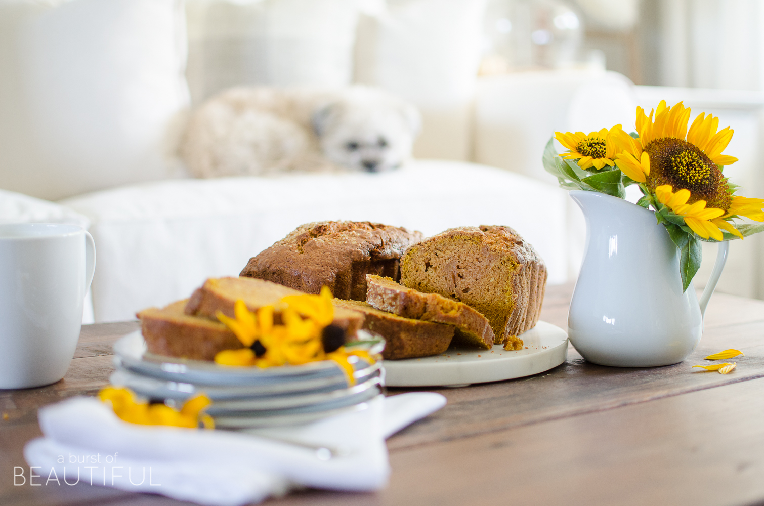 This simple pumpkin loaf is the perfect fall treat