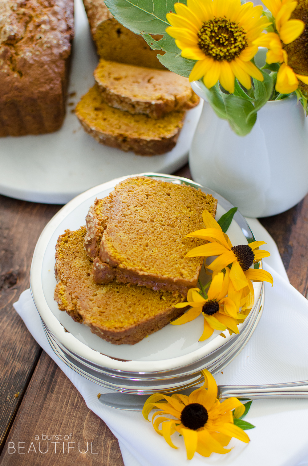 This simple pumpkin loaf is the perfect fall treat
