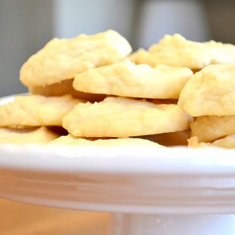 Whipped Shortbread Cookies