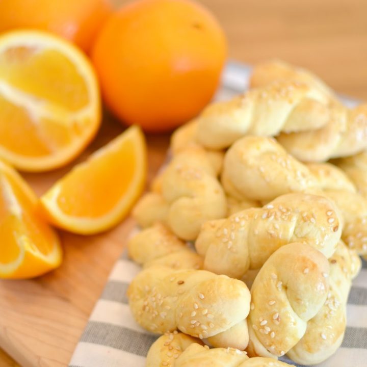 Greek Orange Biscuits