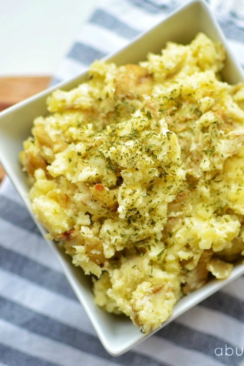 Barbecue Smashed Potatoes