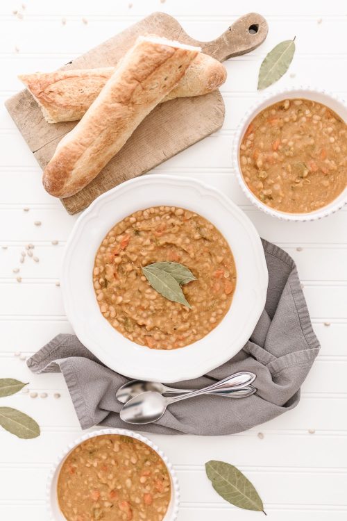 Slow Cooker Navy Bean Soup