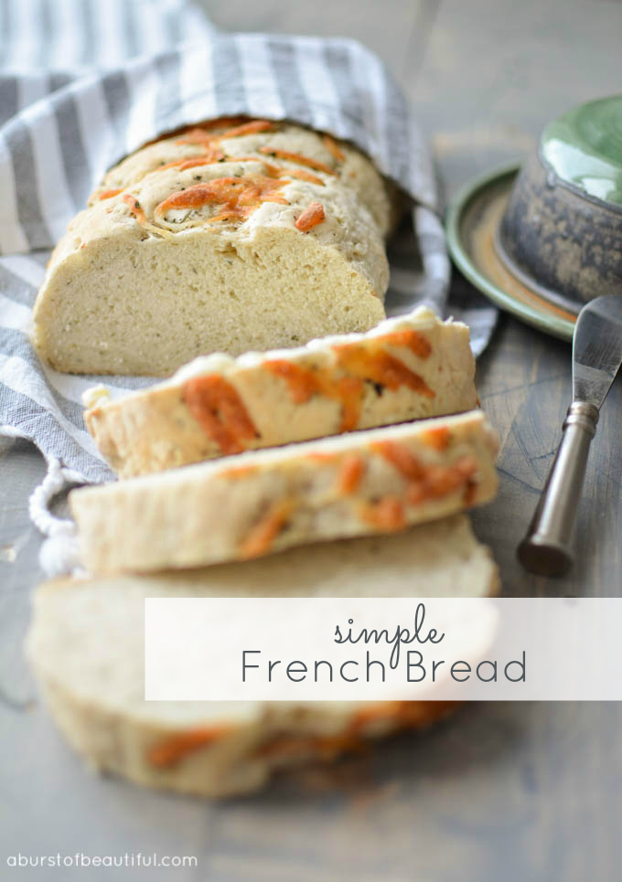 A Burst of Beautiful - Simple French Bread