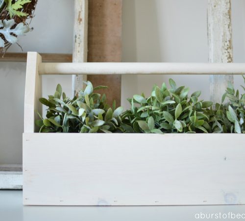A Burst of Beautiful - DIY Vintage-Inspired Toolbox