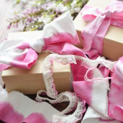 DIY Watercolor Ribbons - A Burst of Beautiful