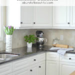How to Paint Kitchen Cabinets - A Burst of Beautiful