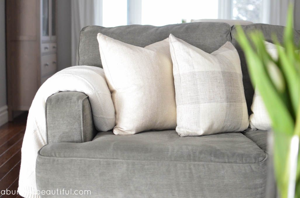 How to Sew a Zippered Pillow Cover - A Burst of Beautiful 