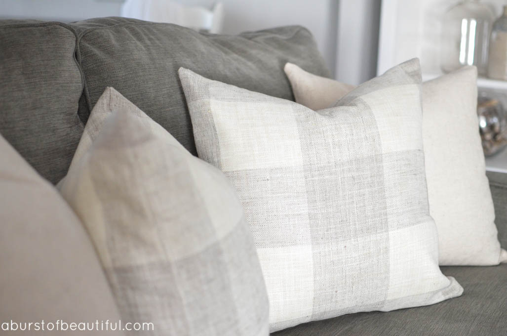 How to Sew a Zippered Pillow Cover - A Burst of Beautiful 