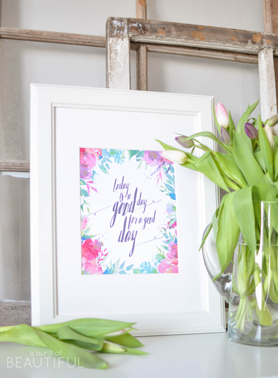 33 Free Spring Printables & Inspiring Vignettes |A Burst of Beautiful 