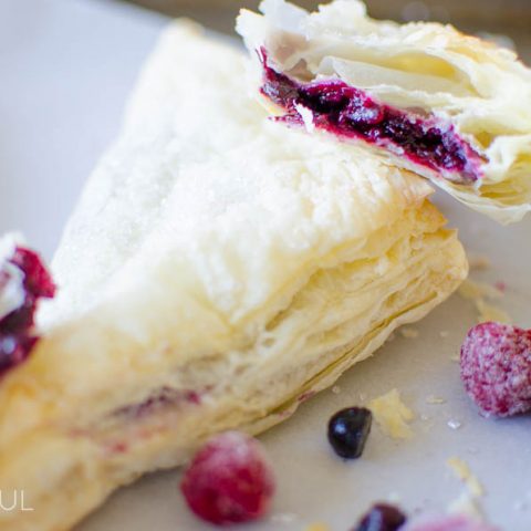 Easy Homemade Berry Turnovers