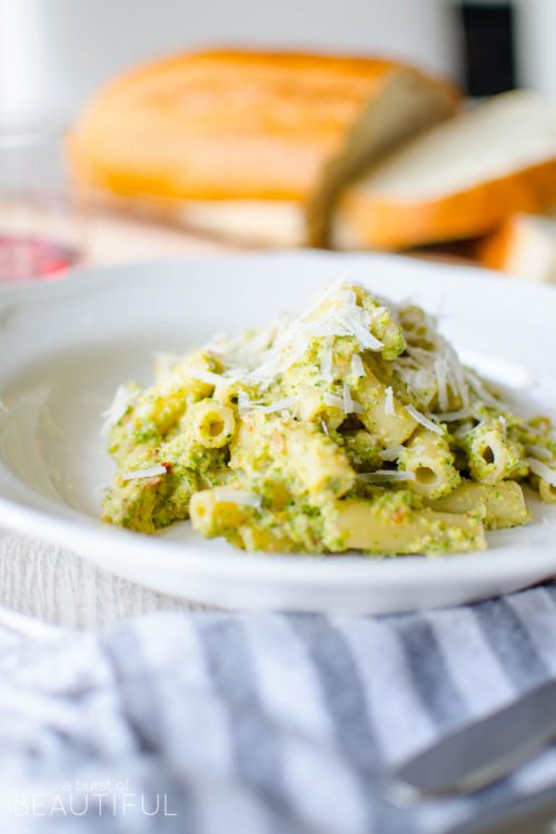 Creamy Broccoli Rigatoni