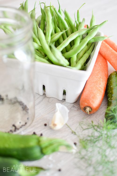 Easy Refrigerator Pickles and Vegetables