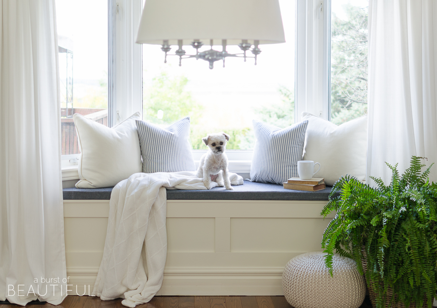 How to Build a Window Bench with Storage - Nick + Alicia