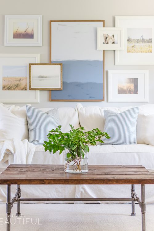 How to Hang a Layered Gallery Wall