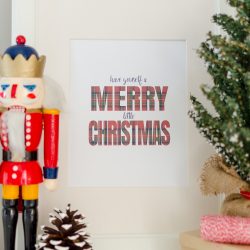 Download this Have Yourself a Merry Little Christmas printable to add a touch of holiday charm to your home during the Christmas season.