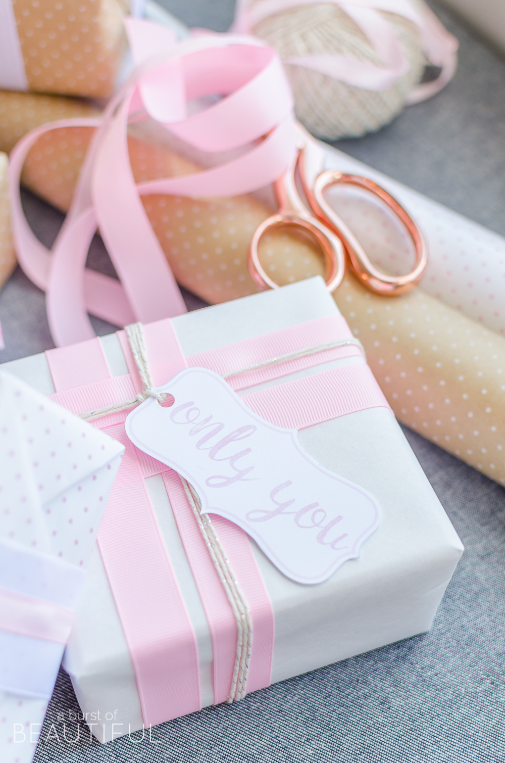 Valentine's Day Gift Tags | Free Printable: Add a special touch to gifts with these sweet Valentine's Day gift tags