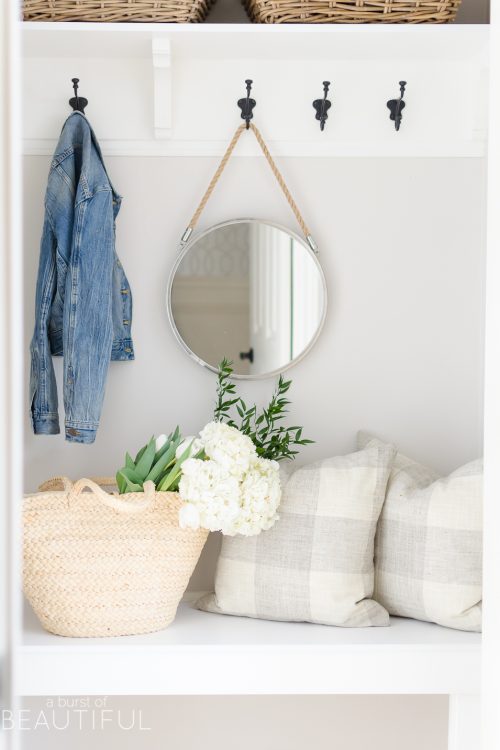 Spring Home Tour | Our Mudroom