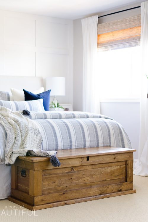 DIY Blanket Storage Chest