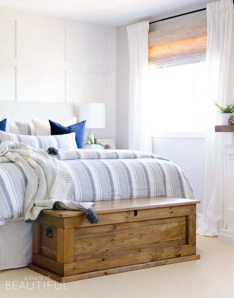 DIY Blanket Storage Chest - Nick + Alicia