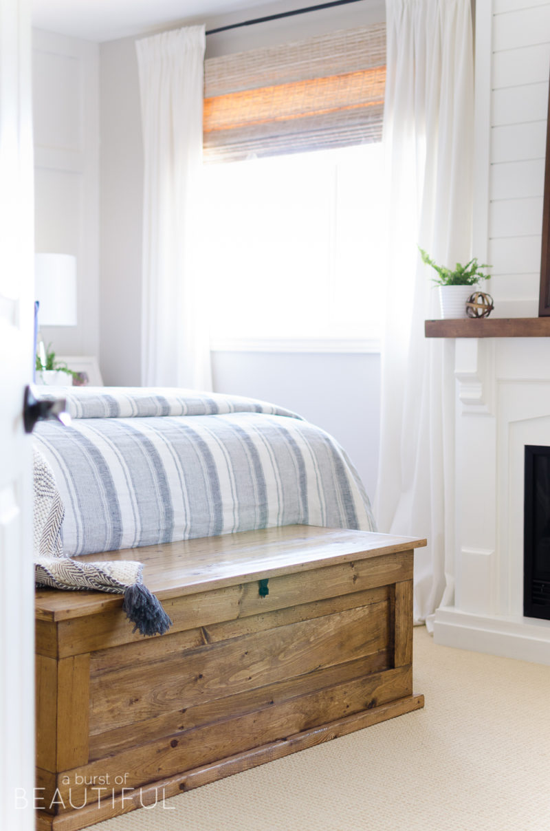 DIY Blanket Storage Chest - Nick + Alicia