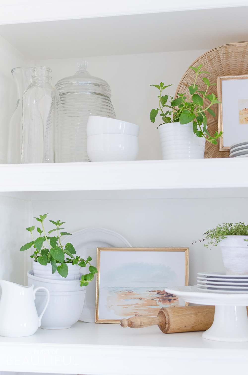 How to Effortlessly Style Open Kitchen Shelves in 5 Easy Steps