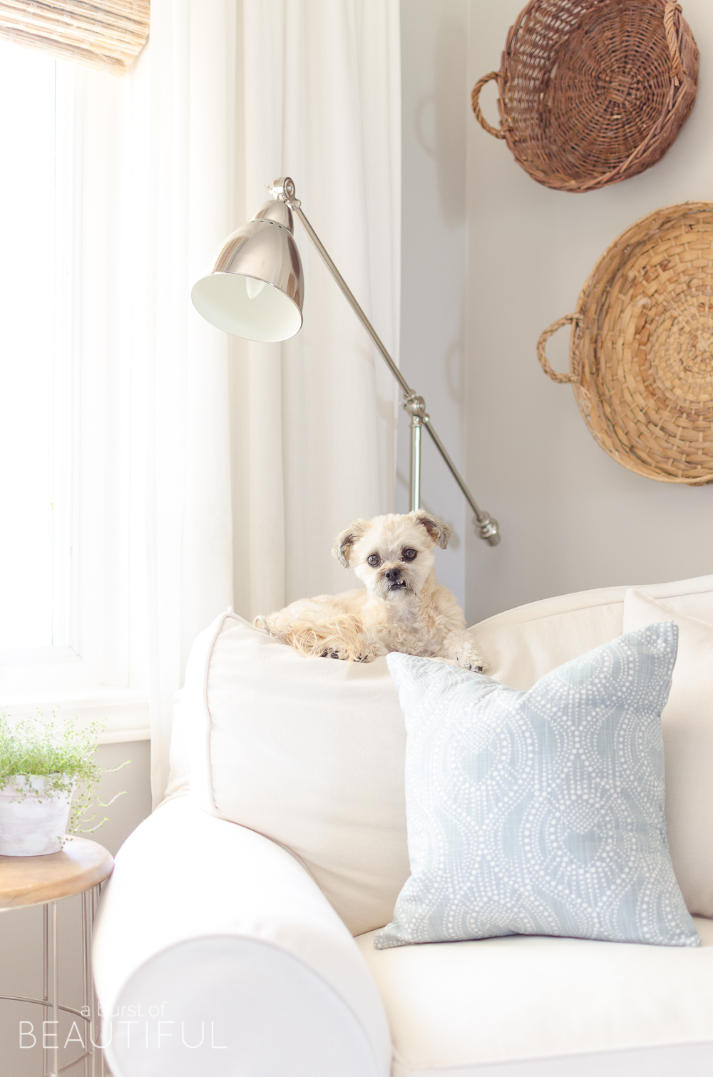 Summer Home Tour | Modern Farmhouse Living & Dining Room