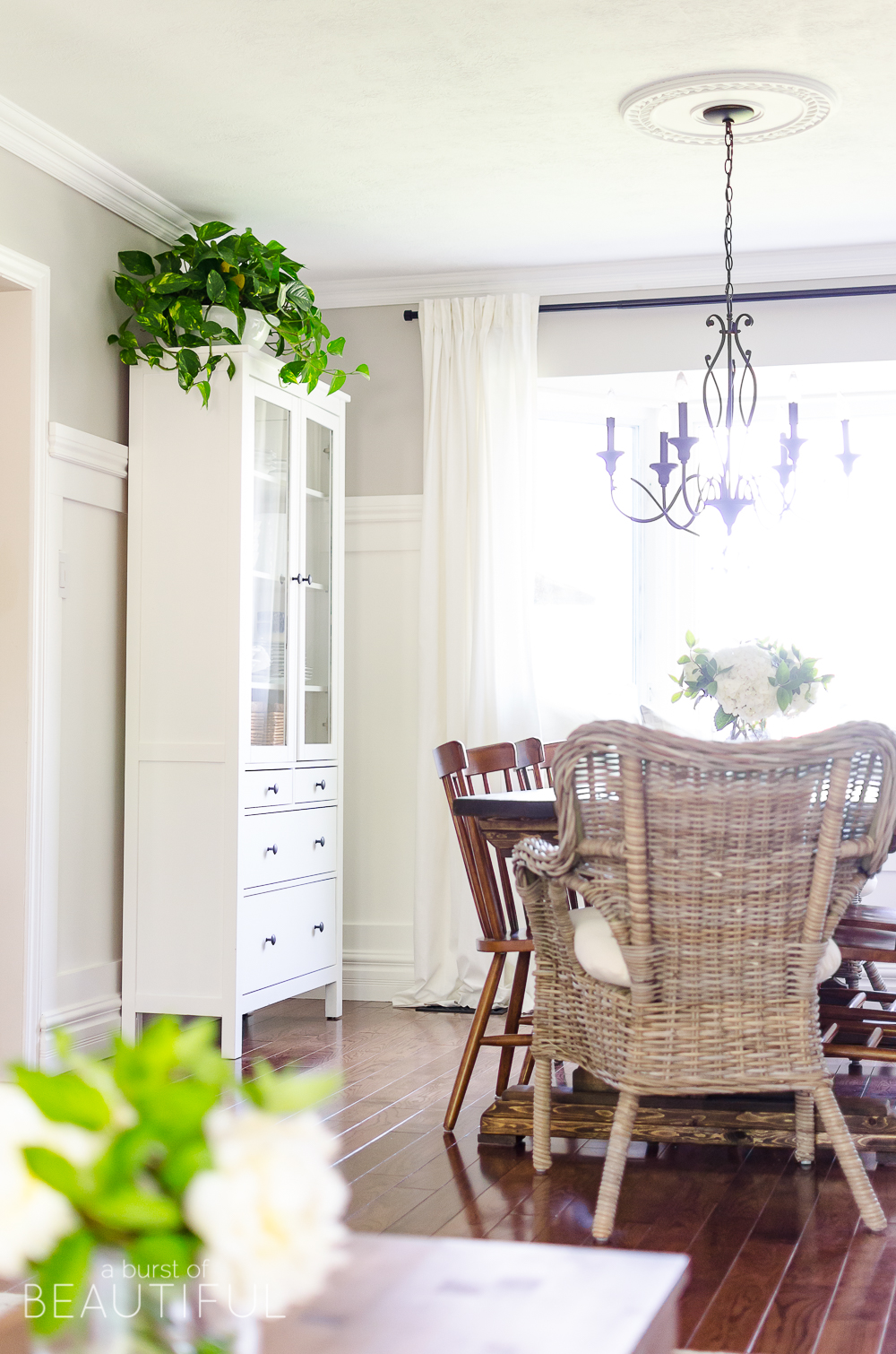 Summer Home Tour | Modern Farmhouse Living & Dining Room