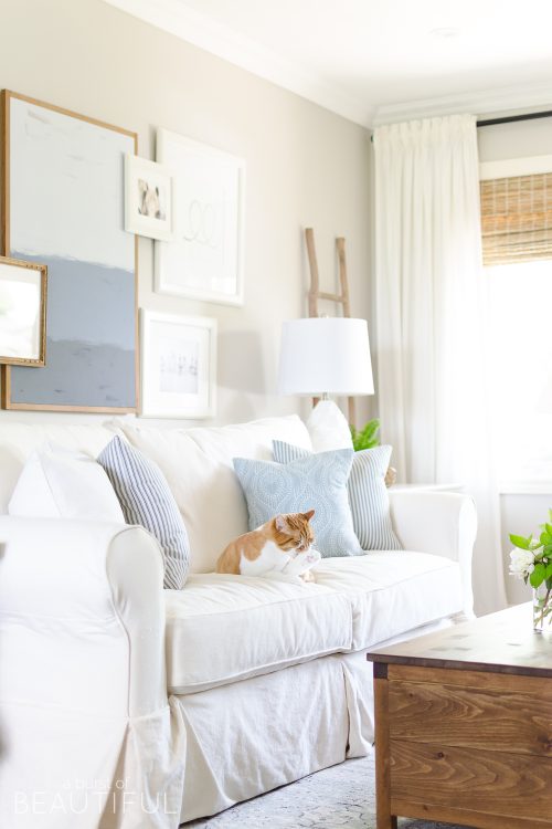 Summer Home Tour | Modern Farmhouse Living & Dining Room