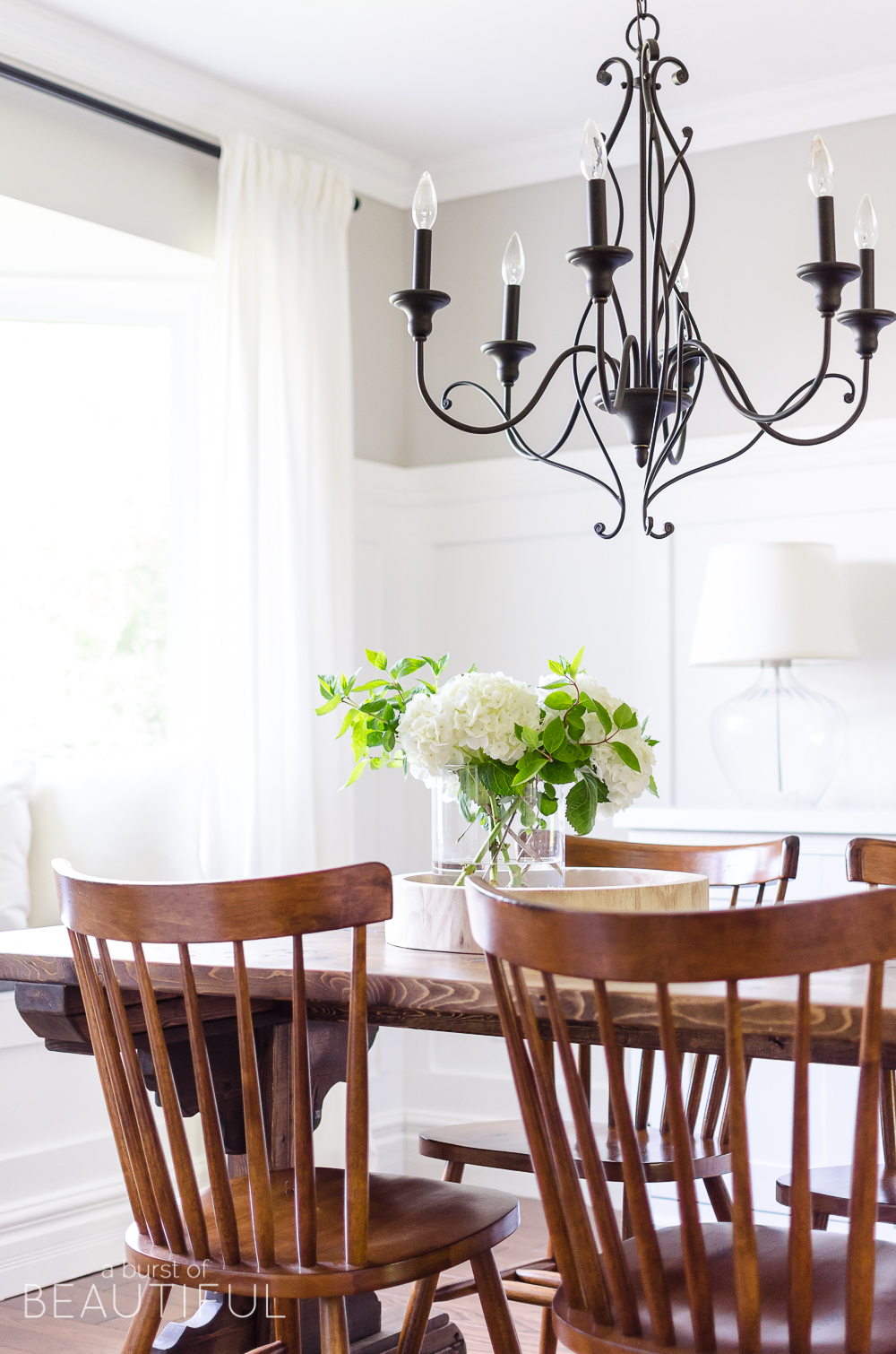 Summer Home Tour | Modern Farmhouse Living & Dining Room
