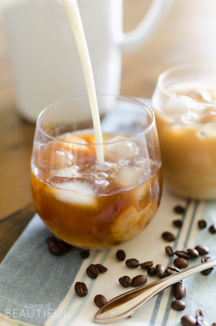 Hazelnut iced coffee deals