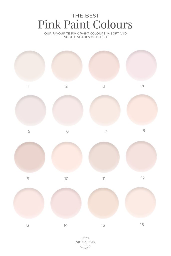The Best Pale Pink Paint Colors Nick + Alicia