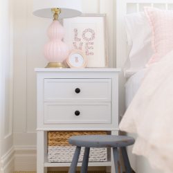 Free plans to build 2-drawer end table with shelf