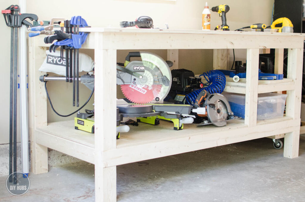 Easy Workbench Plans  Work Table DIY Plans