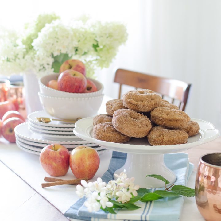 Fall Baking | Apple Spice Donuts