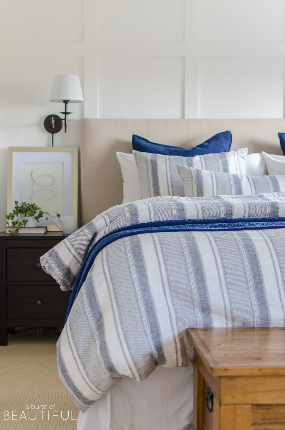 Create a cozy and inviting bedroom with these simple steps