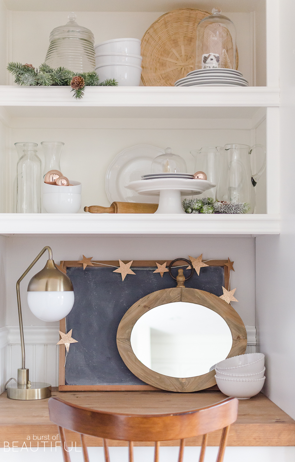 Printable Christmas Star Garland