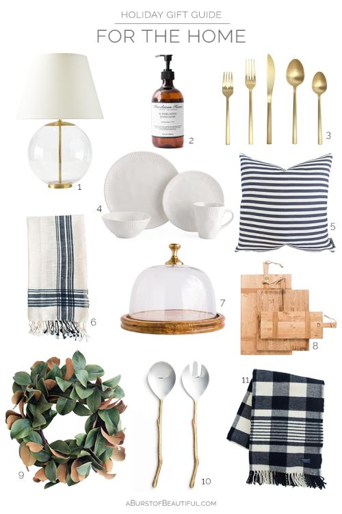2017 Holiday Gift Guide | For the Home