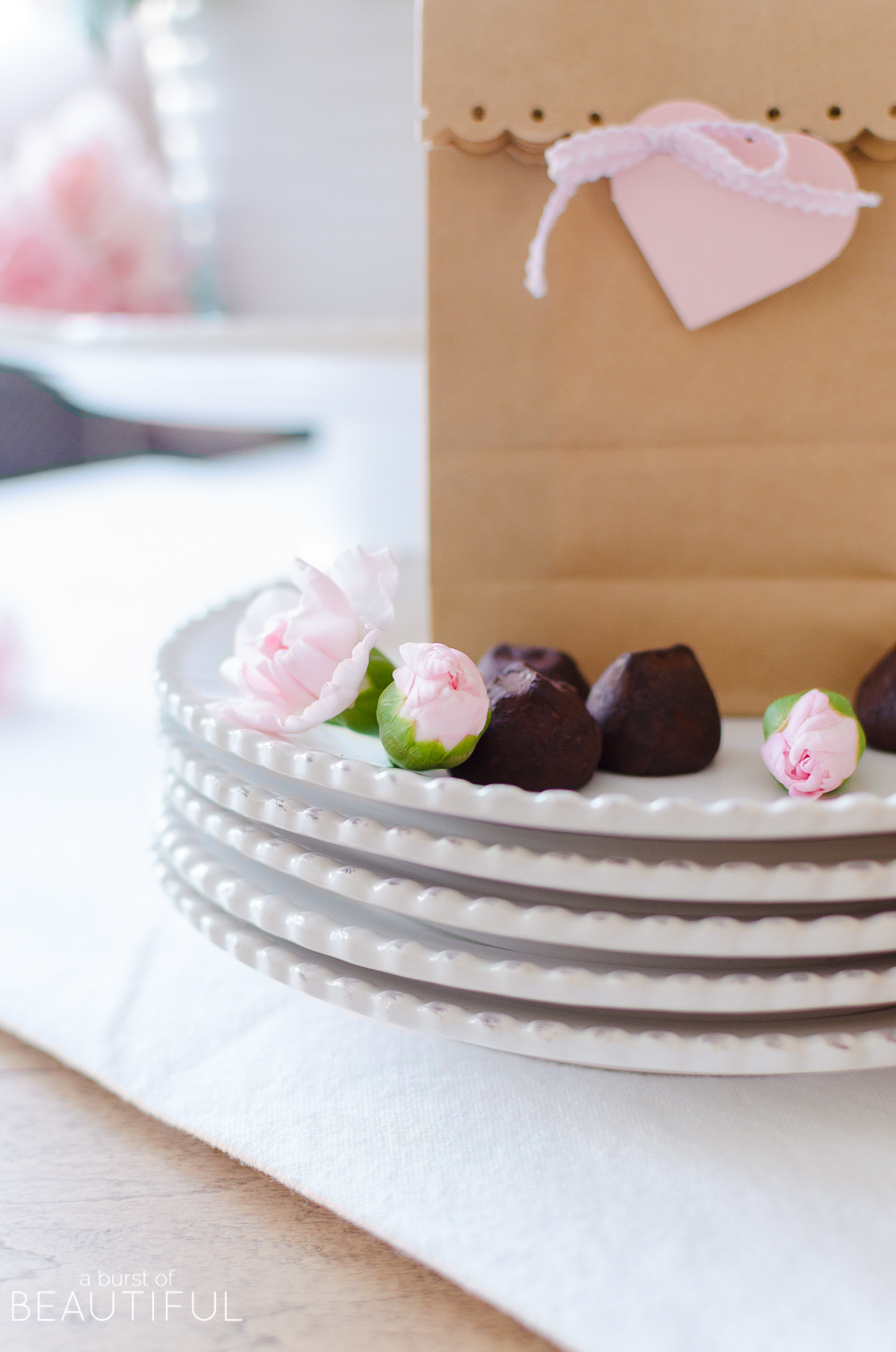 These homemade Valentine's Day Party Favors are easy to make and will brighten anyone's day!