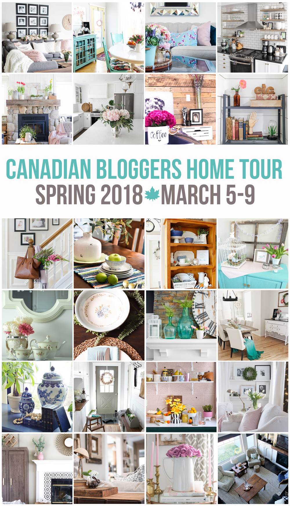 Canadian Bloggers Spring Home Tour