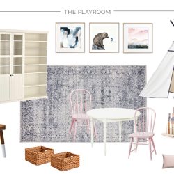 Design an open concept family room and playroom that creates a feeling of comfort and cohesion, while sparking creativity and imagination with these design ideas and inspiration