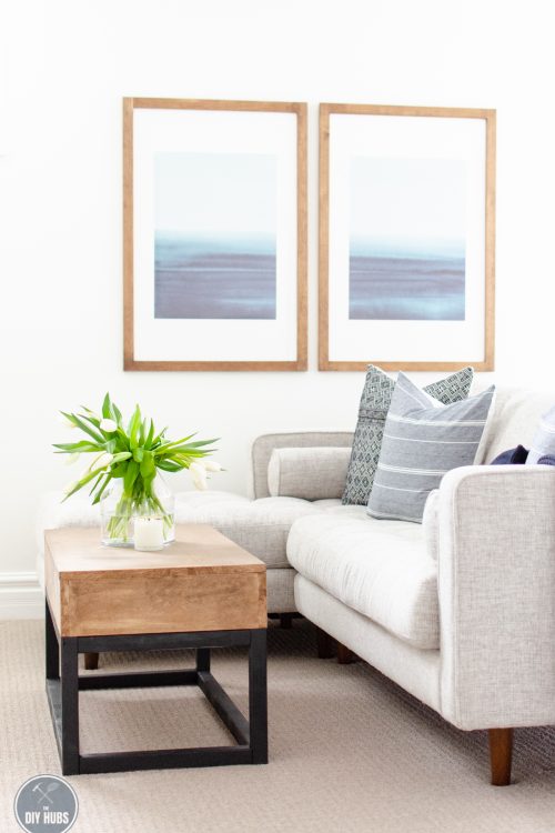 Faux Metal Coffee Table | Free Plans