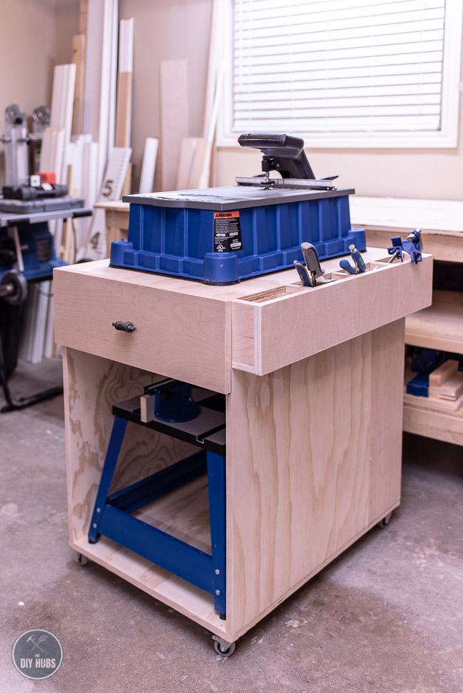 Woodworking Shop Mobile Cart Free Plans - Nick + Alicia