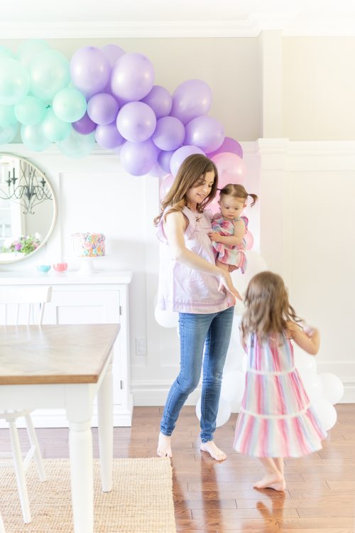 Ella’s Bright and Colourful Rainbow Birthday Party