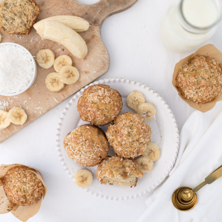 Banana Coconut Muffins