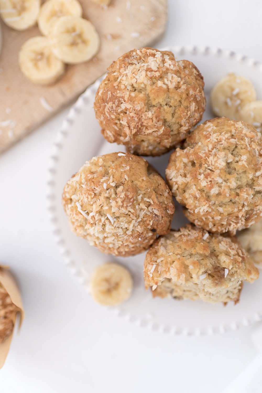 Banana Coconut Muffin Recipe - Nick + Alicia