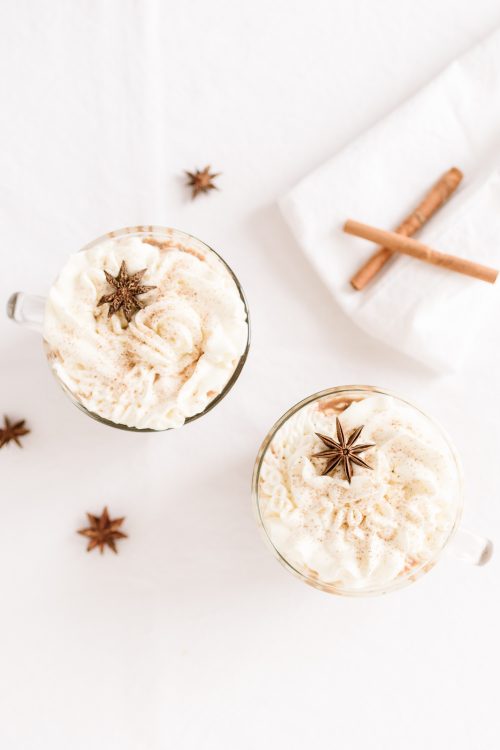 Spiked Coffee with Galliano Infused Cream