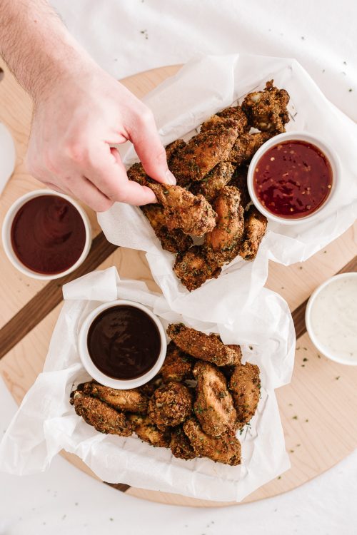 Crispy Oven-Baked Chicken Wings