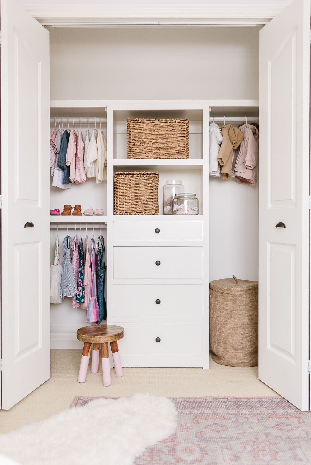 kids closet storage ideas