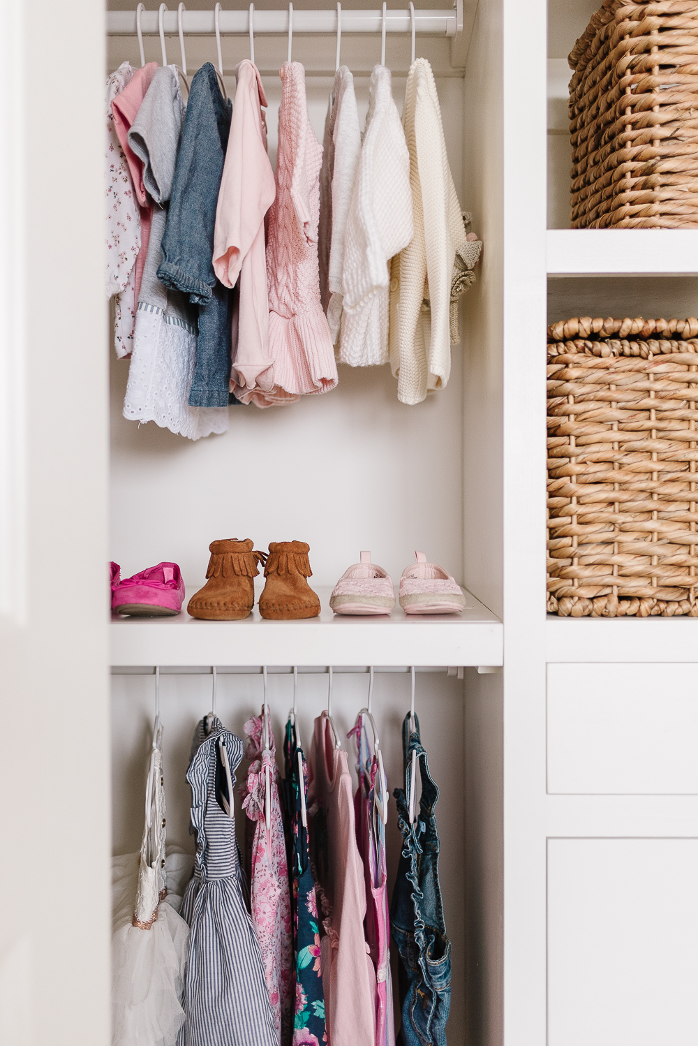 DIY Nursery Closet Organizer: Before and After