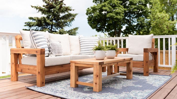 Outdoor low table discount